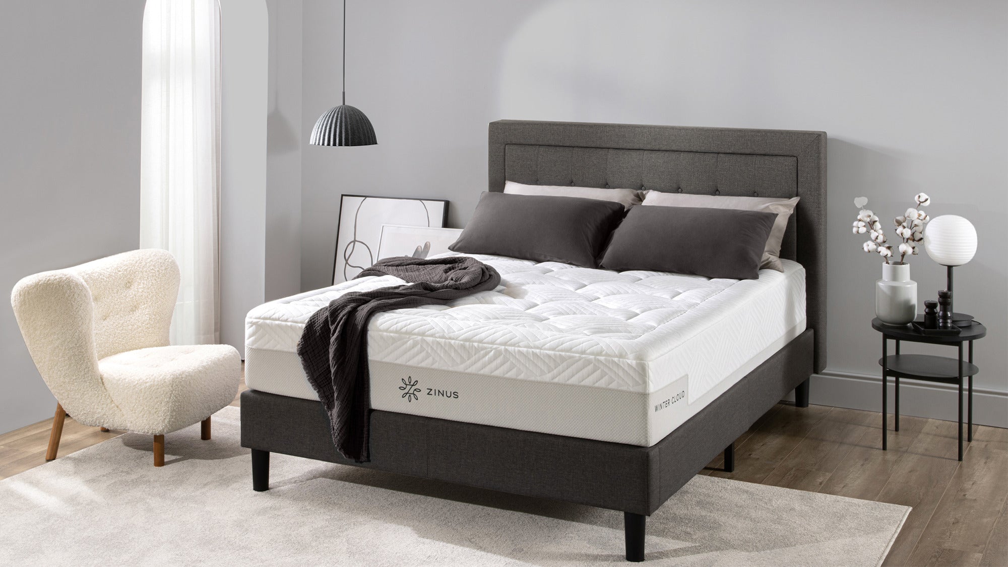Zinus pressure relief cloud clearance memory foam mattress