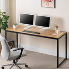 Jennifer Modern Home Office Desk - Brown 160cm