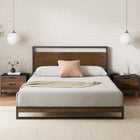Suzanne Ironline Metal & Wood Bed Frame
