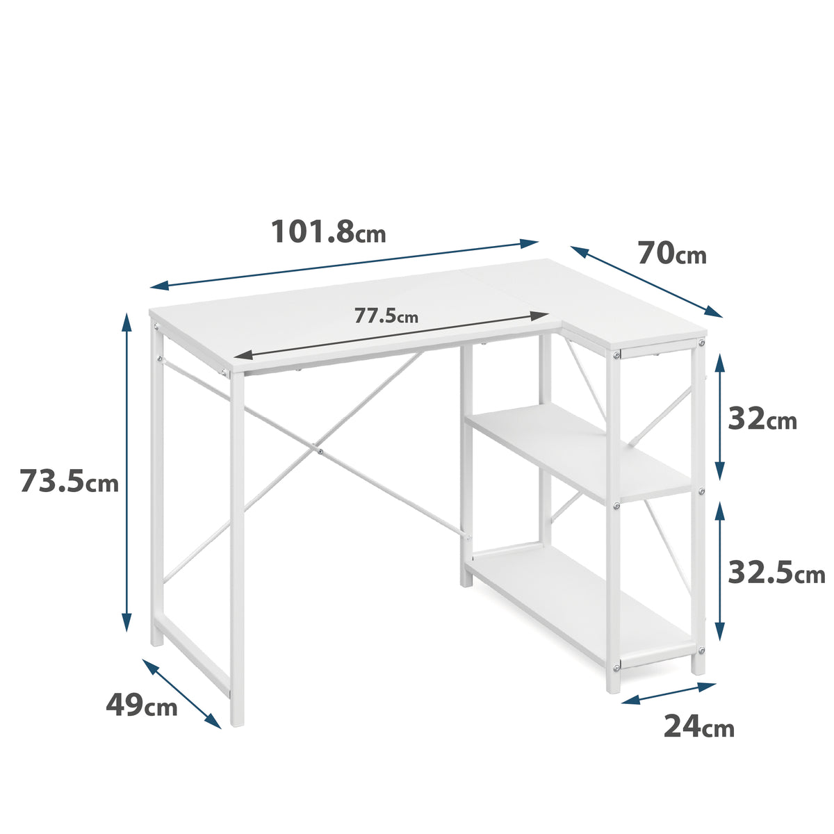 Materials & dimensions