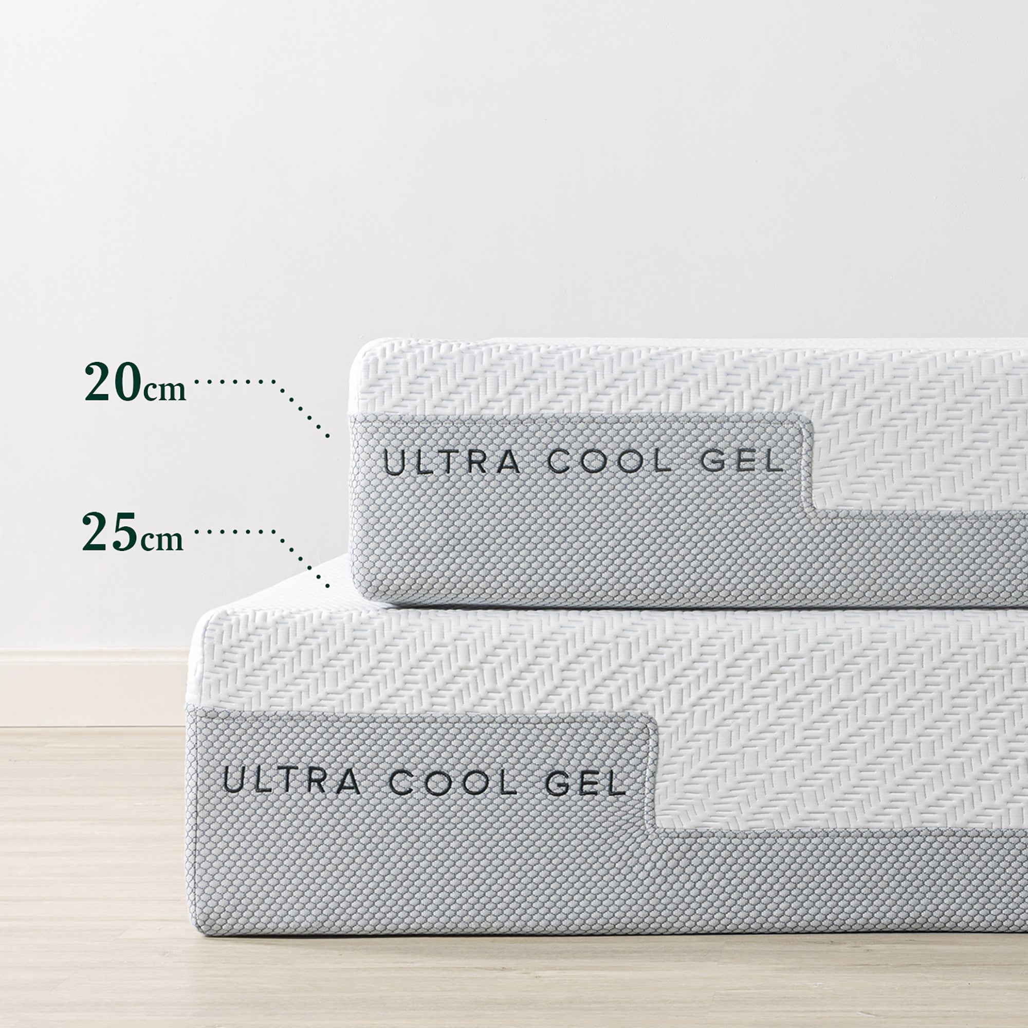 Deluxe Ultra Cool Gel Memory Foam Mattress Zinus Australia