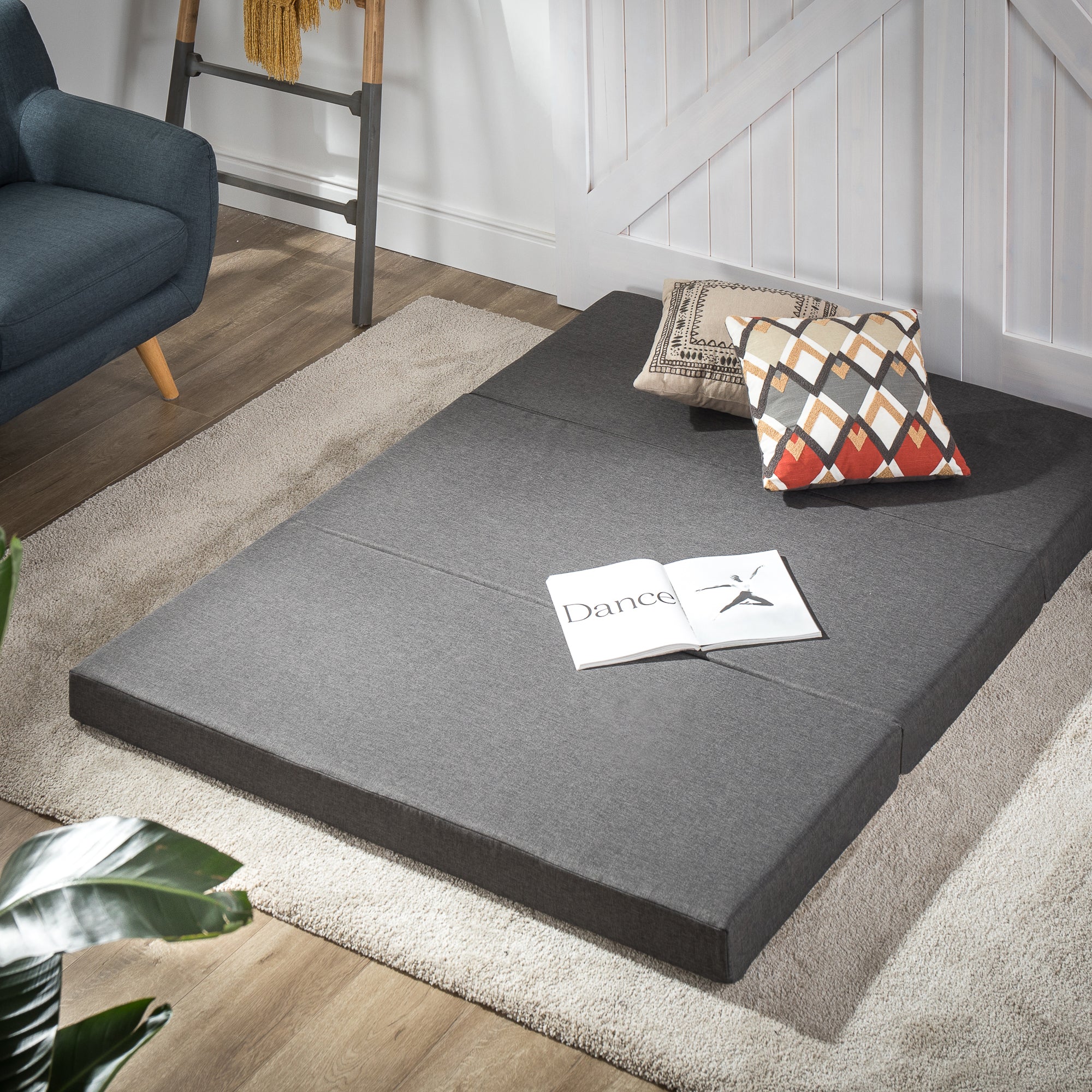 Trifold 10cm Folding Foam Mattress