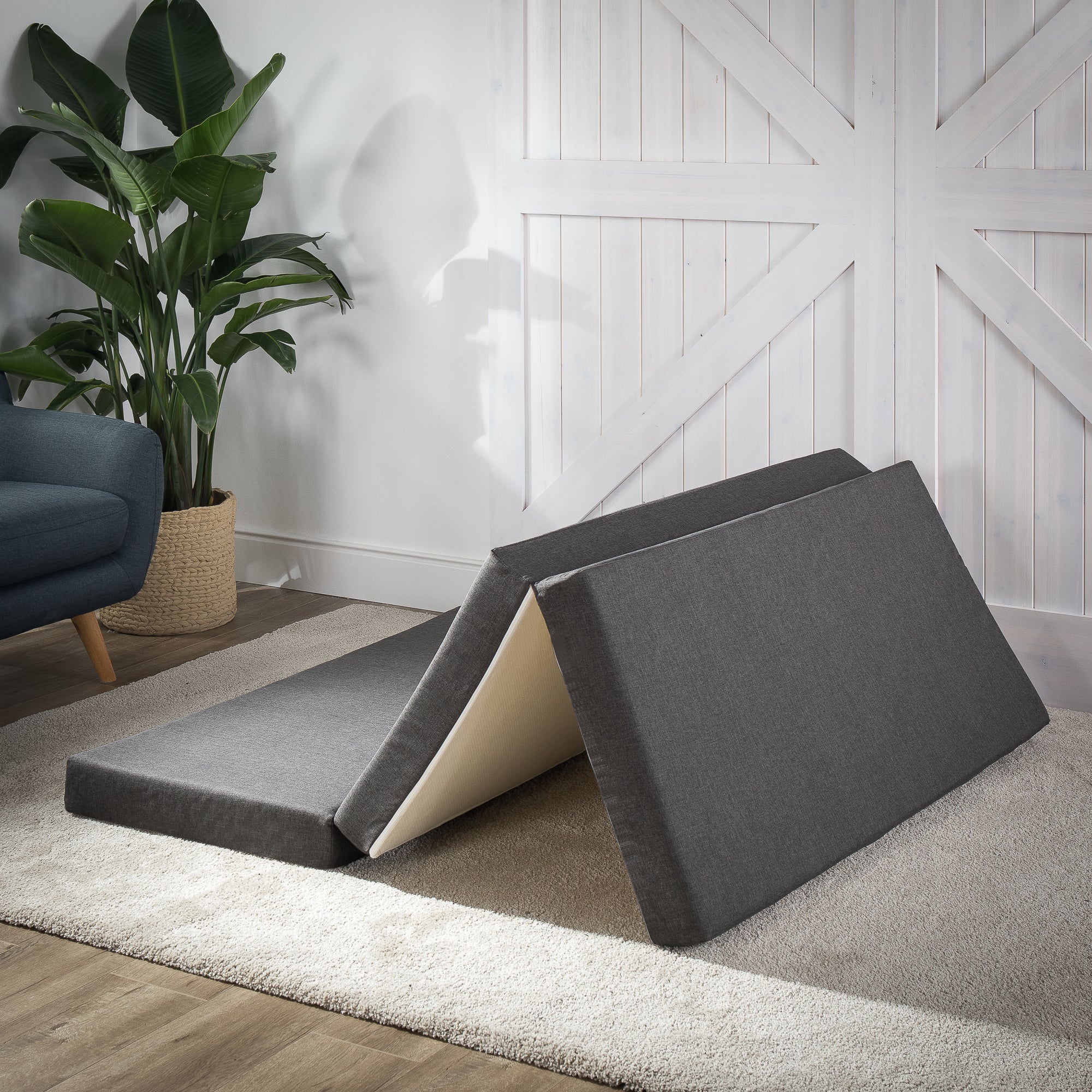 Trifold 10cm Folding Foam Mattress