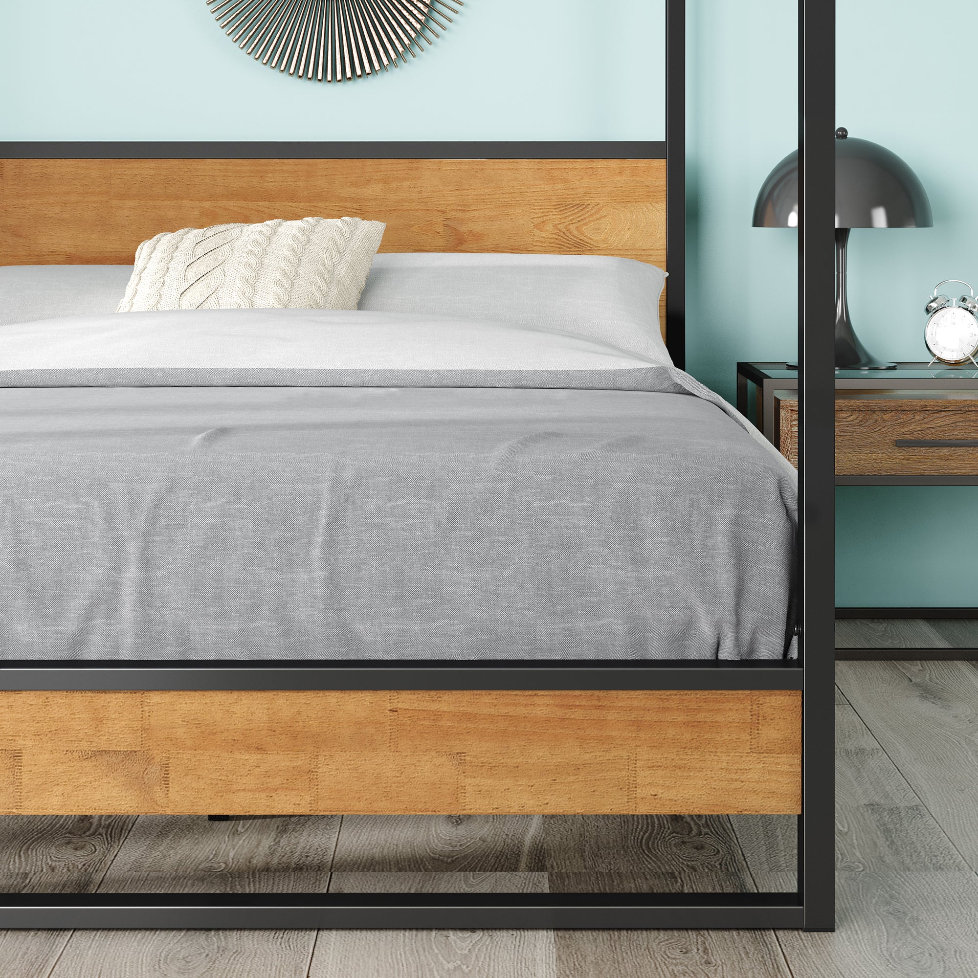 Zinus store canopy bed
