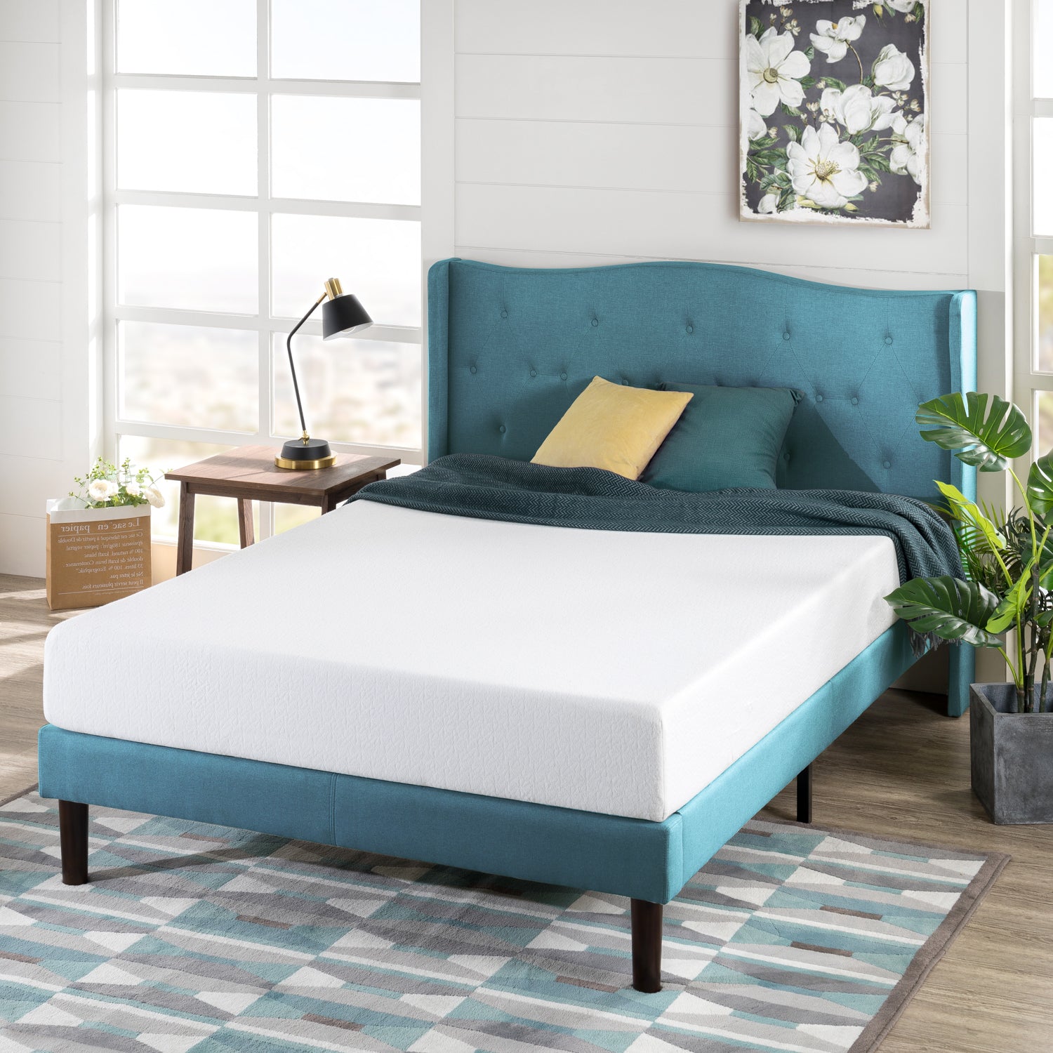 LUCID Topper Matrimoniale | 5 Zone Ergonomiche | Coprimaterasso in Memory Foam con Gel Rinfrescante | Alto 5cm, 160x190 cm LUCID Topper Matrimoniale | 5 Zone Ergonomiche | Coprimaterasso in Memory Foam con Gel Rinfrescante | Alto 5cm, 160x190 cm